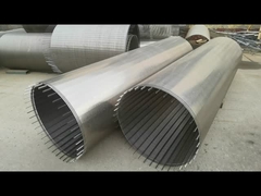 SS304 Keildraht Drehbildschirm Trommelfilter zur Abwasserbehandlung