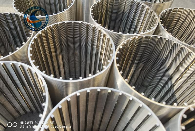 Johnson Vee-förmiger Keildrahtfilter für eine lange Lebensdauer