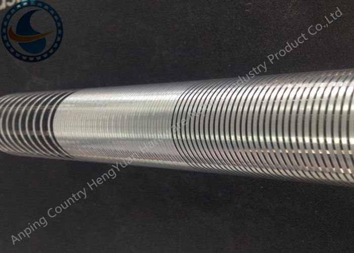 Johnson-Typ 4 Zoll Wasserbrunnenschirmrohr für die Filtration OEM / ODM akzeptabel