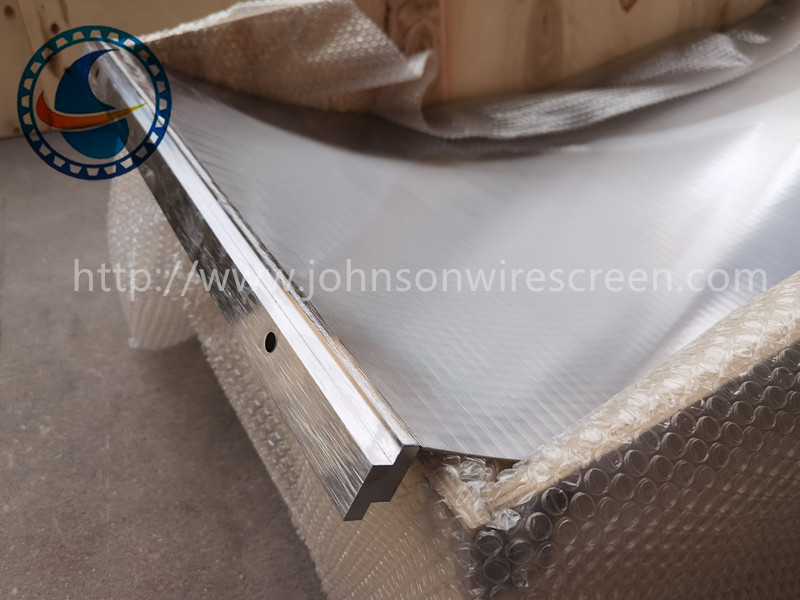 SS316L-Weggdrahtbogenfilter für die Abwasserbehandlung