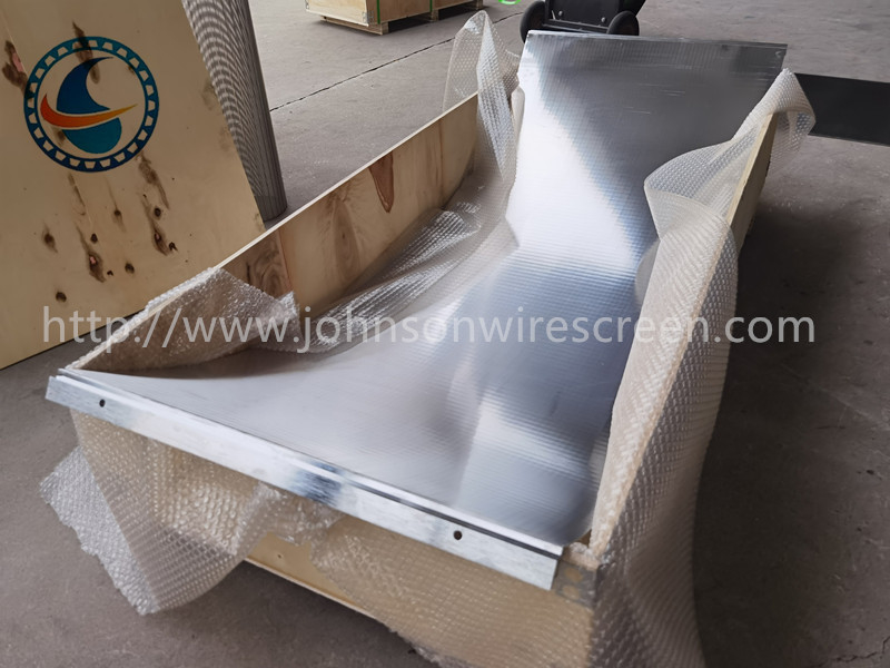 SS316L-Weggdrahtbogenfilter für die Abwasserbehandlung