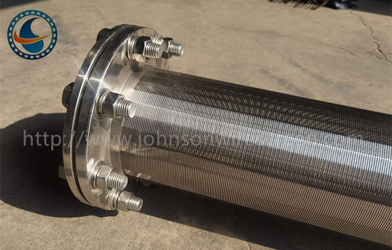 Dn 100 Wedge Wire Screen Pipe Edelstahl 304 für Filtration
