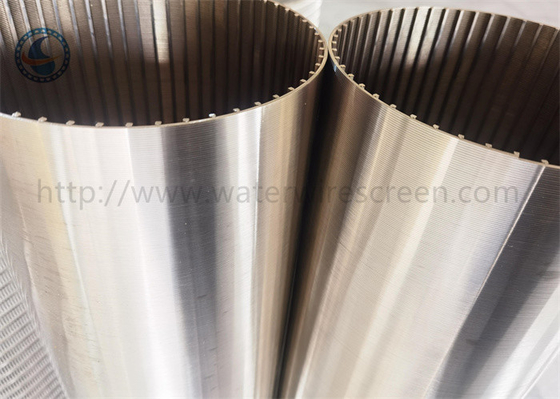 Gedrehter Wasser-StandardBrunnenfilter Astm mit Zertifikat Iso9001