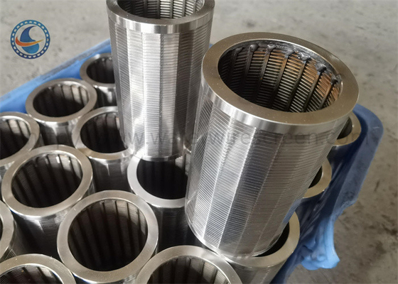 Edelstahl-Sand-Steuerkeil-Draht-Siebfilter-Rohr-Druck-Bewertung