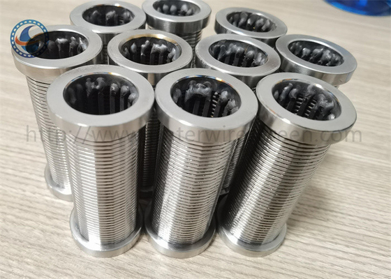 Edelstahl-Johnson-Drahtsieb-V-Draht-umwickeltes Filterelement