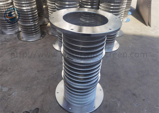 Schlitz 20 Edelstahl 304 Filtersieb Keildrahtsieb Rückspülelement