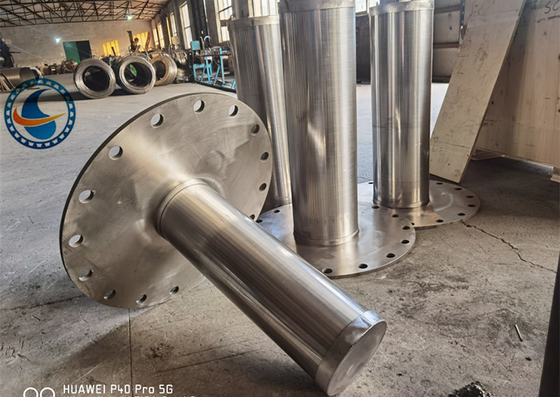 Nicht verrostender Draht-Filterrohr-Edelstahl SS316L des Keil-6inch für Filtration