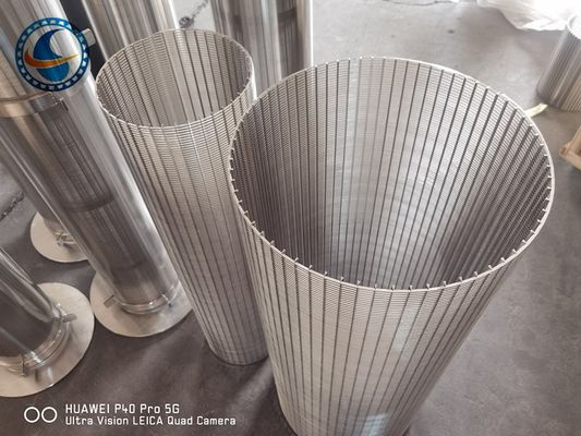 Industrielle Keildrahtfilter Filter Vee Draht Stützstange für eine optimale Filtration