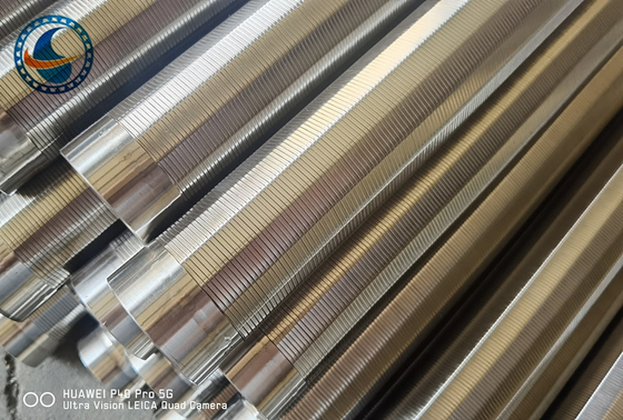 Lebensmittelverarbeitung Johnson Vee Drahtschirm mit Maschengröße 1mm-100mm