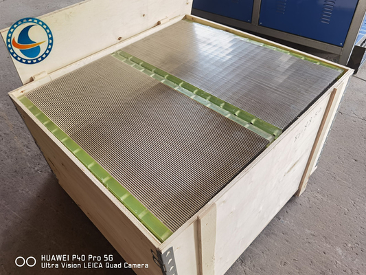 Gewickeltes Ss 304 Keildrahtbildschirm für die industrielle Filtration
