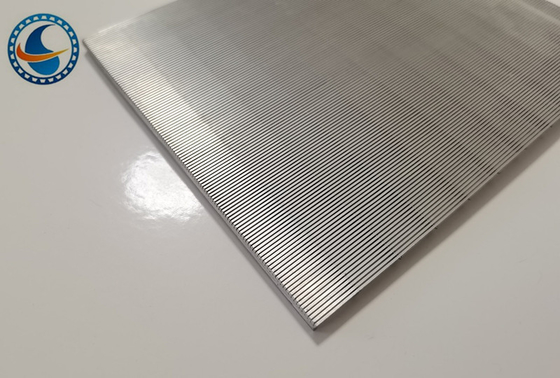 Edelstahl 316L Schlitz 0,02 mm Keildrahtbildschirmplatten