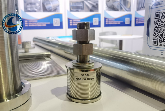 Od 53mm Wasserfilter Düse aus Edelstahl 304