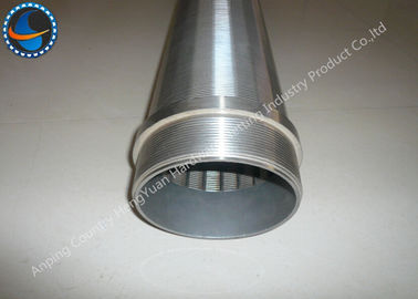 Faden-Keil Johnson Wire Screen Male/weibliche Rohre für Flüssigkeits-/Gas-Filtration