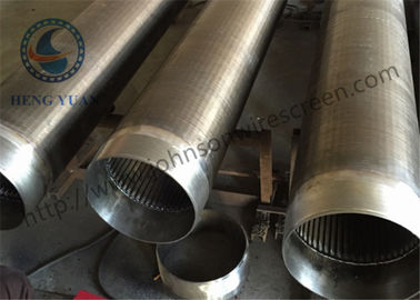 Wasser-Brunnen-Schlitz 1,0 Millimeter Johnson Wedge Wire Screens Stainless-Stahl-