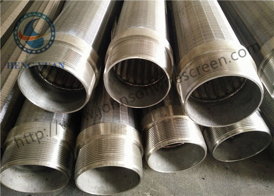 Runde hohe Produktions-Leistungsfähigkeit Johnson Vee Wire Screen Thread Couplingss