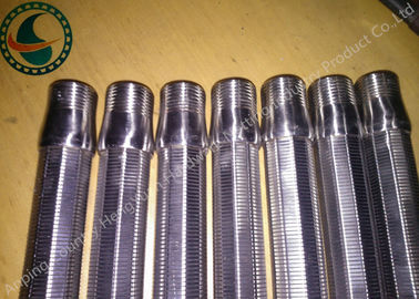 Gekerbter Flansch Johnson Vee Wire Screen, Keil-Draht bedeckt säurebeständiges