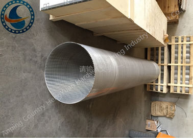 Keil-Draht-Mesh Non Clogging Capabilities High-Abreactions-Widerstand SS 304