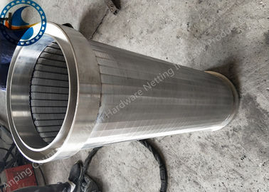 Energiesparender Profil-Draht Coutinuous-Schlitz-Schirm für Abwasser-Filter