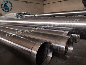 Öl-Gas-Edelstahl-Wasser-Brunnenfilter-Rohr, Johnson Wedge Wire Screens