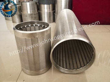 Hohes effektives magnetisches Edelstahl-Material Johnson Wedge Wire Screens Nons