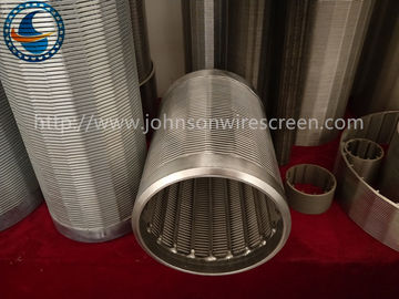 Vee Shape Johnson Stainless Steel-Brunnenfilter-verschiedene Bauausführungen