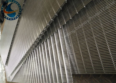 V-Form Keil-Draht-Schirm täfelt für Mineralverarbeitungs-Selbstreinigung