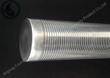 Johnson-Typ 4 Zoll Wasserbrunnenschirmrohr für die Filtration OEM / ODM akzeptabel