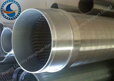 Brunnenfilter des Wasserbehandlungs-Edelstahl-304, Keil-Draht-Schirm-Zylinder