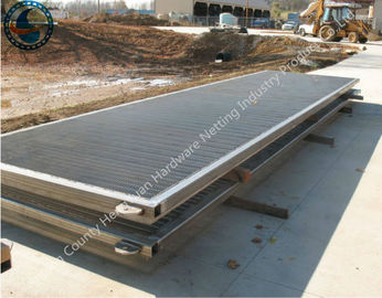 SS filtern Johnson Wire Screen, die nicht verstopfende Edelstahl-Ebenen-Keil-Draht-Platte