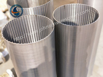 Reiner runder Keil-Draht-Siebfilter, Verpackungs-Draht-Schirm außerhalb der Schaber-Art