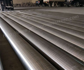 SS 316 L Draht eingewickelte Schirm-/Johnson Well Screens 6000mm Länge