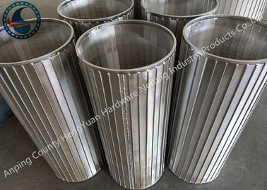 Schweißender Technik-Drehtrommel-Schirm, Draht Mesh Drum Silver Color