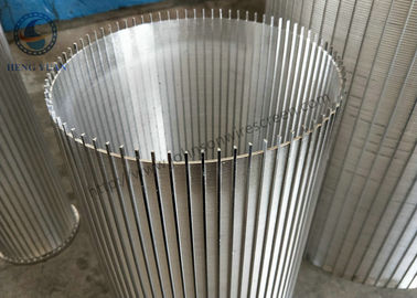 304 Grad Johnson Screen Filter Basket, Wasserbehandlungs-Draht Mesh Drum