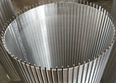 Des hohe Präzisions-Trommelsieb-Trommelfilter-V Grad Draht-Verpackungs-des Schirm-316