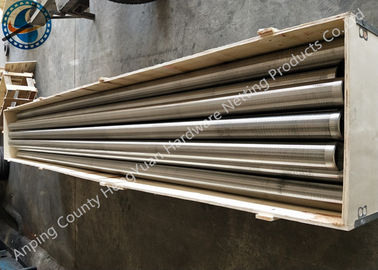 5800mm Johnson Wedge Wire Screens/Edelstahl-Wasser-Brunnenfilter-Rohr