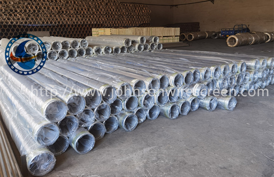 219mm Edelstahl Johnson Wasserbrunnenschirm 1,0mm Schlitz