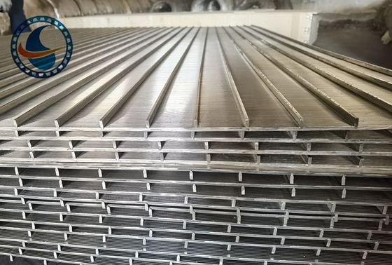 SS316L-Schirmplatten aus Keildraht für die Ölfiltration