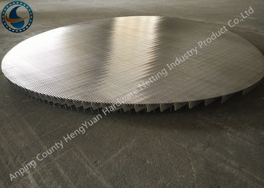 Edelstahl Johnson Wire Screen Round Panel kein Rahmen-Streifen Rod