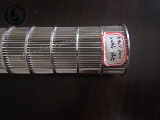 Keil-Draht-Schirm Od 40mm des Edelstahl-304 schweißendes für Filtration