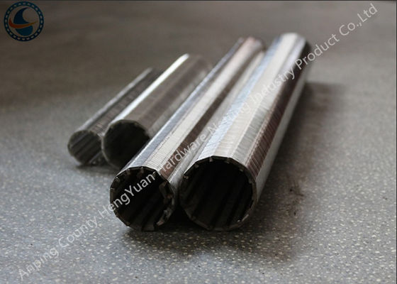 Schlitz-ununterbrochener Zylinder-Keil-Draht Mesh Anti - Korrosion ISO9001-2008 listete auf