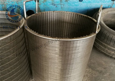 Edelstahl-Johnson Filter Backwasher Wedge Wire-Schirm-Trommelsieb-Trommel