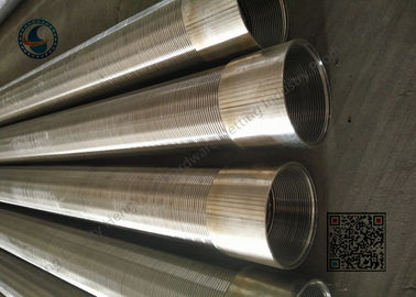 304 / langlebiges Gut 316L Vee Round Well Screen Pipe für Wasser-Brunnenbohrung