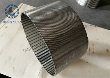 Draht-Verpackungs-Wunde Johnson Stainless Steel Well Screens für Wasser-Brunnen