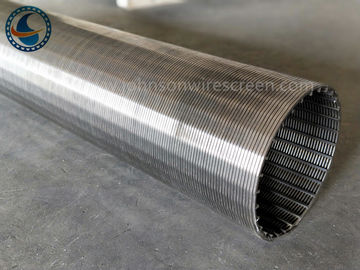 Wasser-Filtrations-Keil-Draht-Schirm-Platten-nicht- Verstopfungsaußendurchmesser 169mm