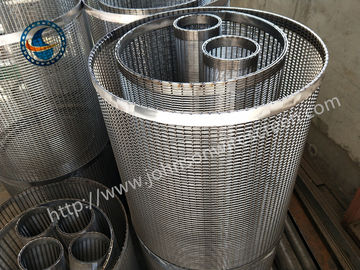 Hohe Kapazitäts-Filter-Keil-Draht-Mesh With Flange And Weld-Ringe