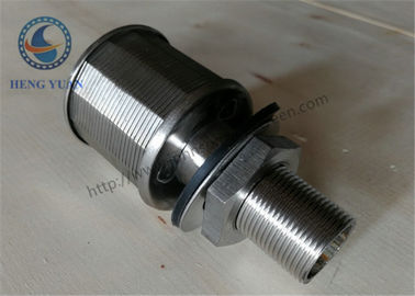 Edelstahl 316L NPT verlegte Wasser-Filter-Düsen-Kläranlage