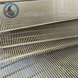 Schlitz-Keil-Draht-Schirm SS 304 0.7mm täfelt für Festflüssigkeits-Trennung