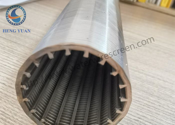 Johnson Wire Screen Wedge Shaped-Filterelement des Schlitz-60 für Siebung