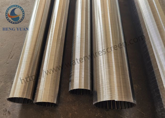 Rostfreie 304 gedrehter Johnson Wedge Wire Screens For Wasser-Brunnen