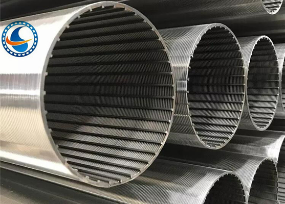 0.5mm Schlitz-Johnson Type Wedge Wire Screen-Filter-Edelstahl